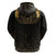 Ancient Egypt Scarab Hoodie Black Gold