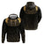 Ancient Egypt Scarab Hoodie Black Gold