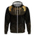 Ancient Egypt Scarab Hoodie Black Gold