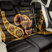 Africa Day Personalized Back Car Seat Cover Ethnic Retro Style LT7 - Wonder Print Shop