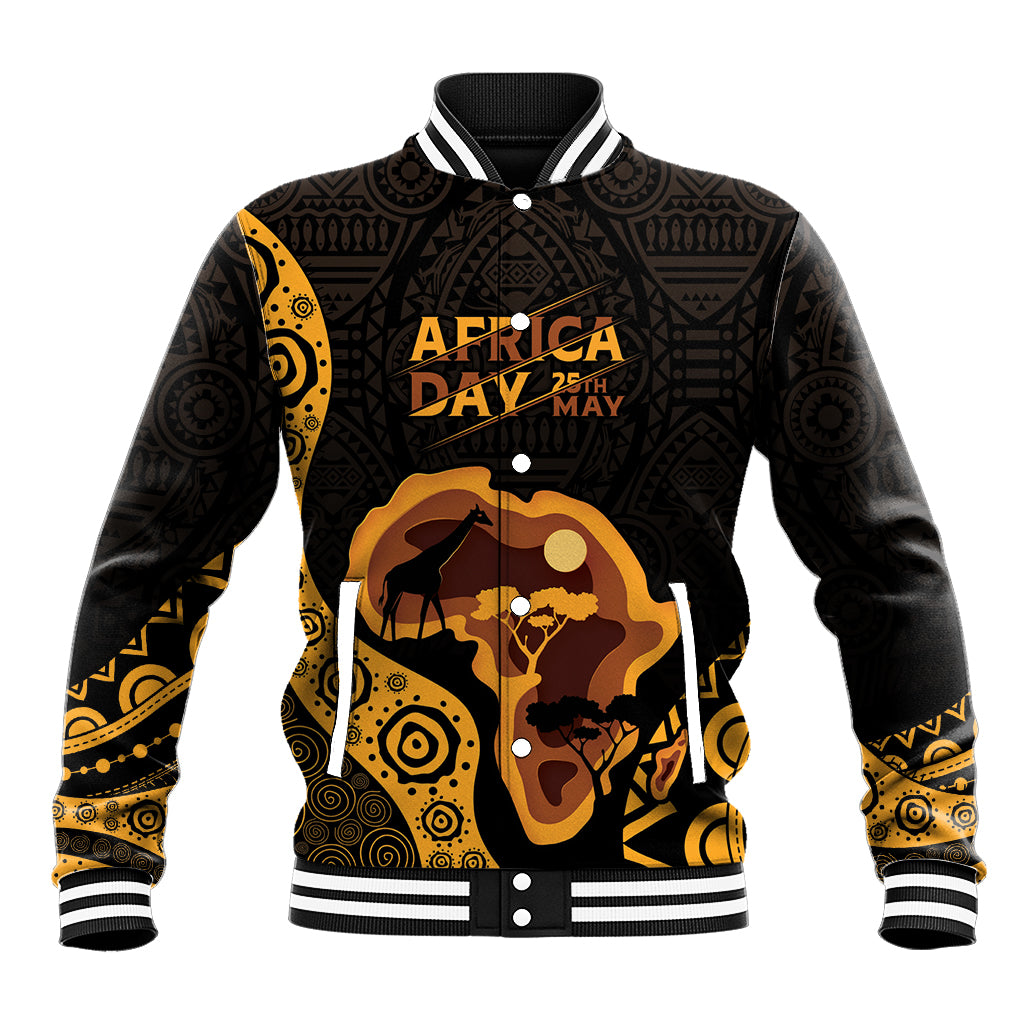 Africa Day Personalized Baseball Jacket Ethnic Retro Style LT7 - Wonder Print Shop