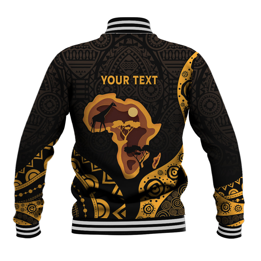 Africa Day Personalized Baseball Jacket Ethnic Retro Style LT7 - Wonder Print Shop