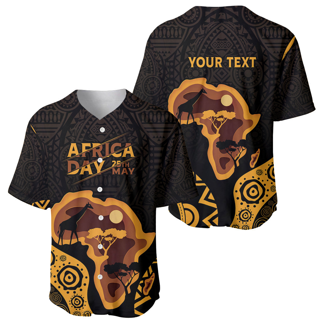 Africa Day Personalized Baseball Jersey Ethnic Retro Style LT7 - Wonder Print Shop
