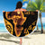 Africa Day Personalized Beach Blanket Ethnic Retro Style