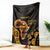 Africa Day Personalized Blanket Ethnic Retro Style