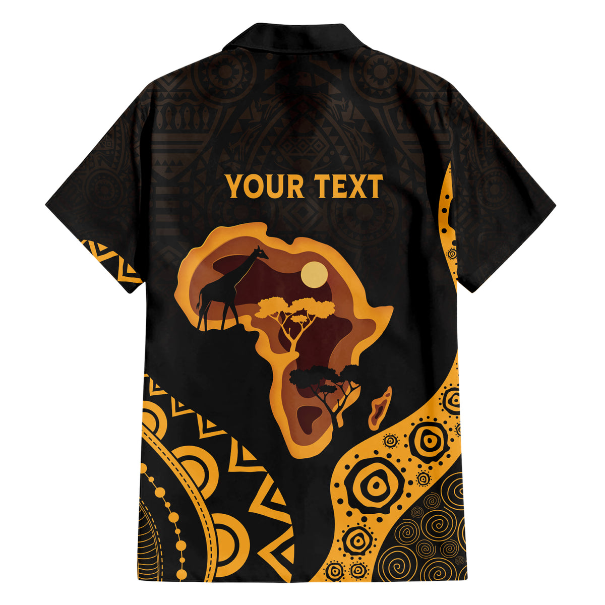 Africa Day Personalized Hawaiian Shirt Ethnic Retro Style - Wonder Print Shop