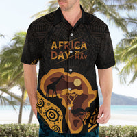 Africa Day Personalized Hawaiian Shirt Ethnic Retro Style - Wonder Print Shop