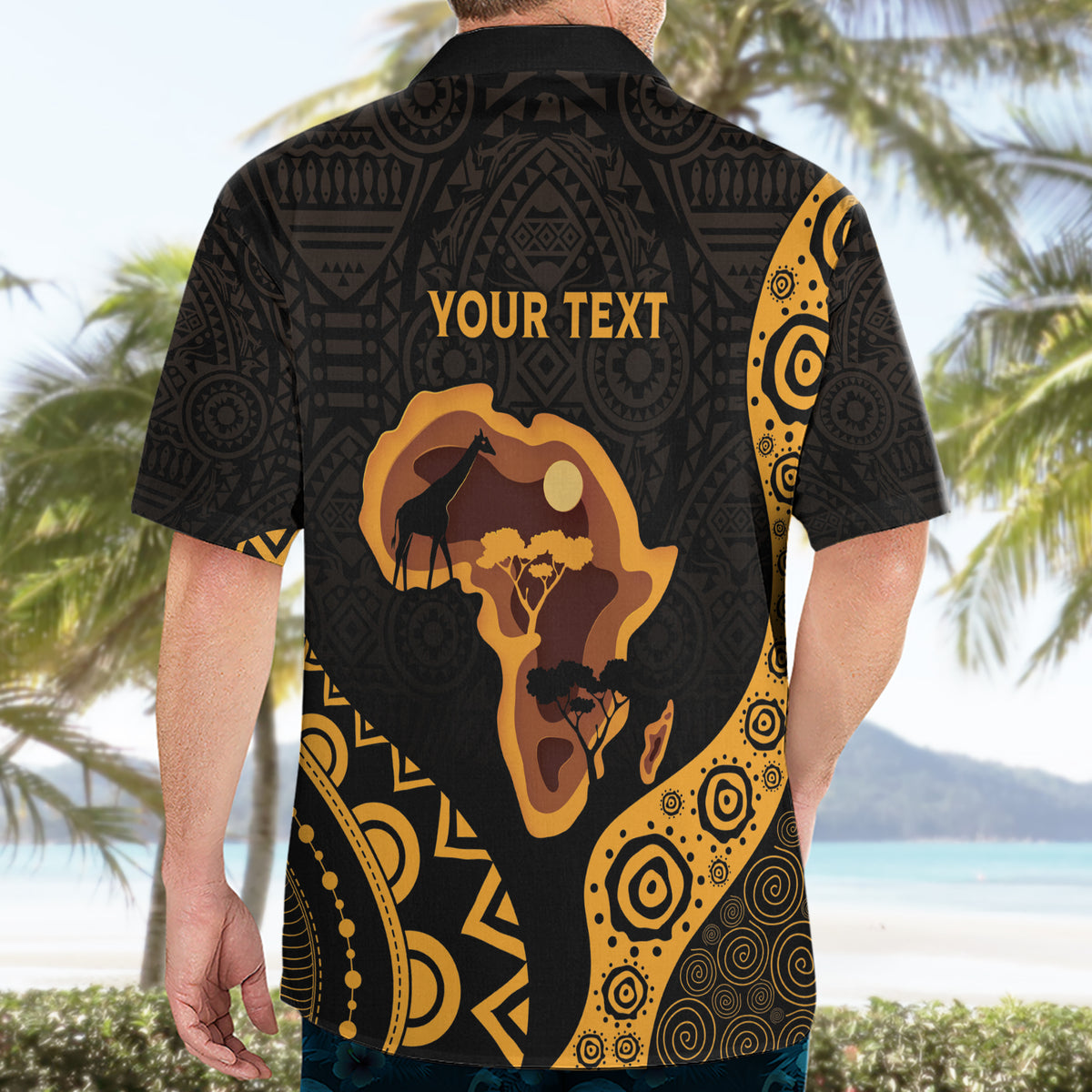Africa Day Personalized Hawaiian Shirt Ethnic Retro Style - Wonder Print Shop