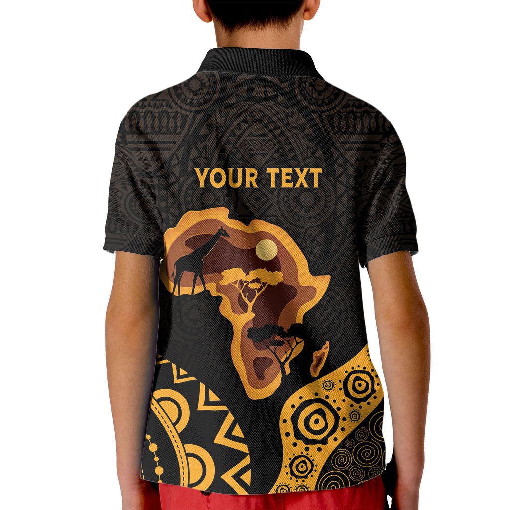 Africa Day Personalized Kid Polo Shirt Ethnic Retro Style - Wonder Print Shop