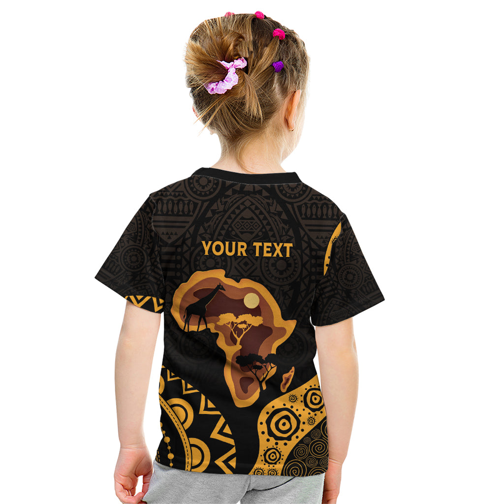 Africa Day Personalized Kid T Shirt Ethnic Retro Style - Wonder Print Shop