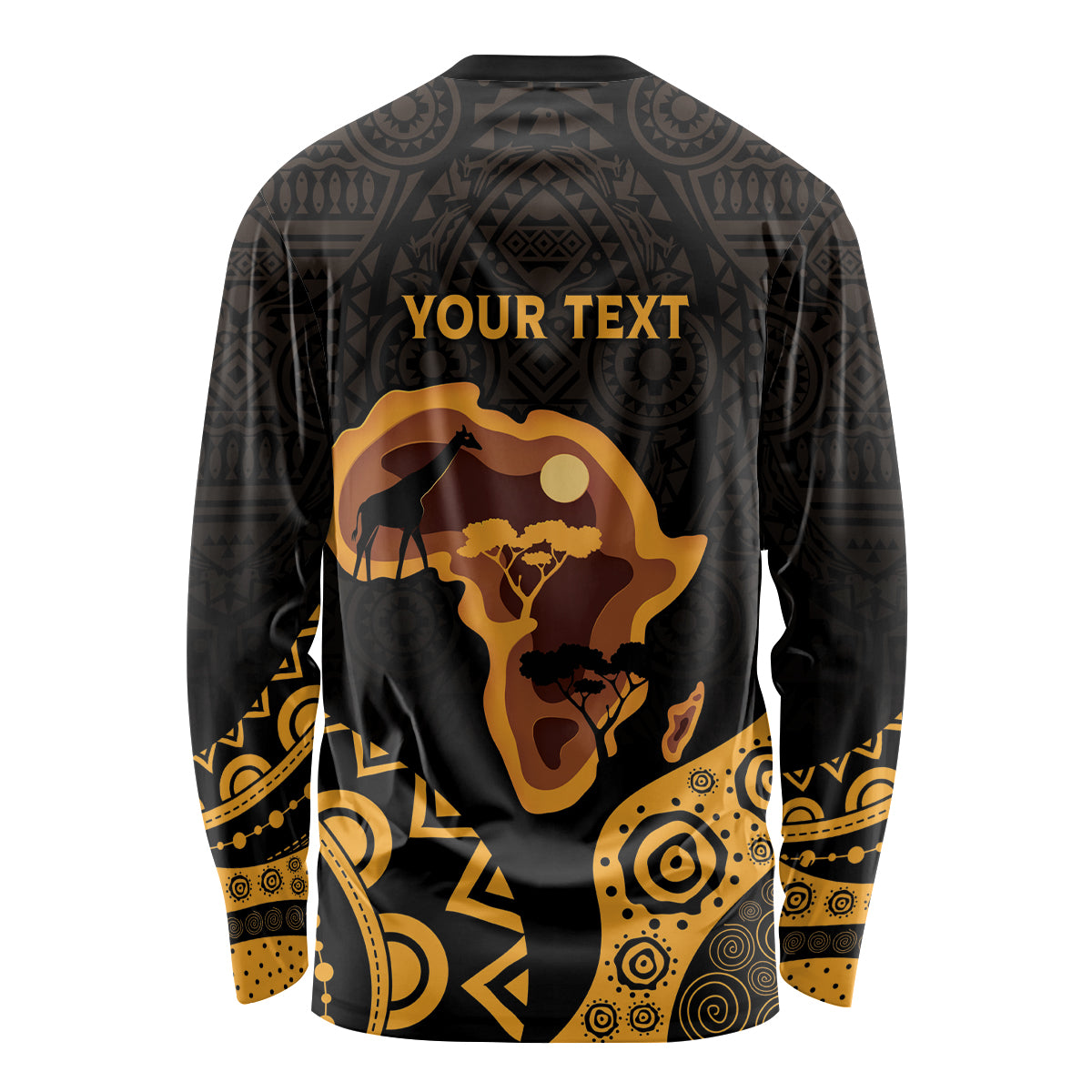 Africa Day Personalized Long Sleeve Shirt Ethnic Retro Style - Wonder Print Shop