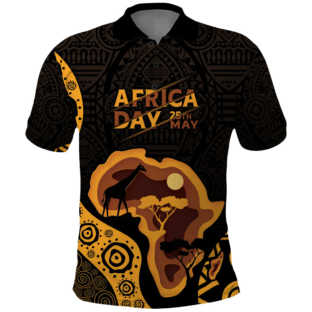 Africa Day Personalized Polo Shirt Ethnic Retro Style - Wonder Print Shop