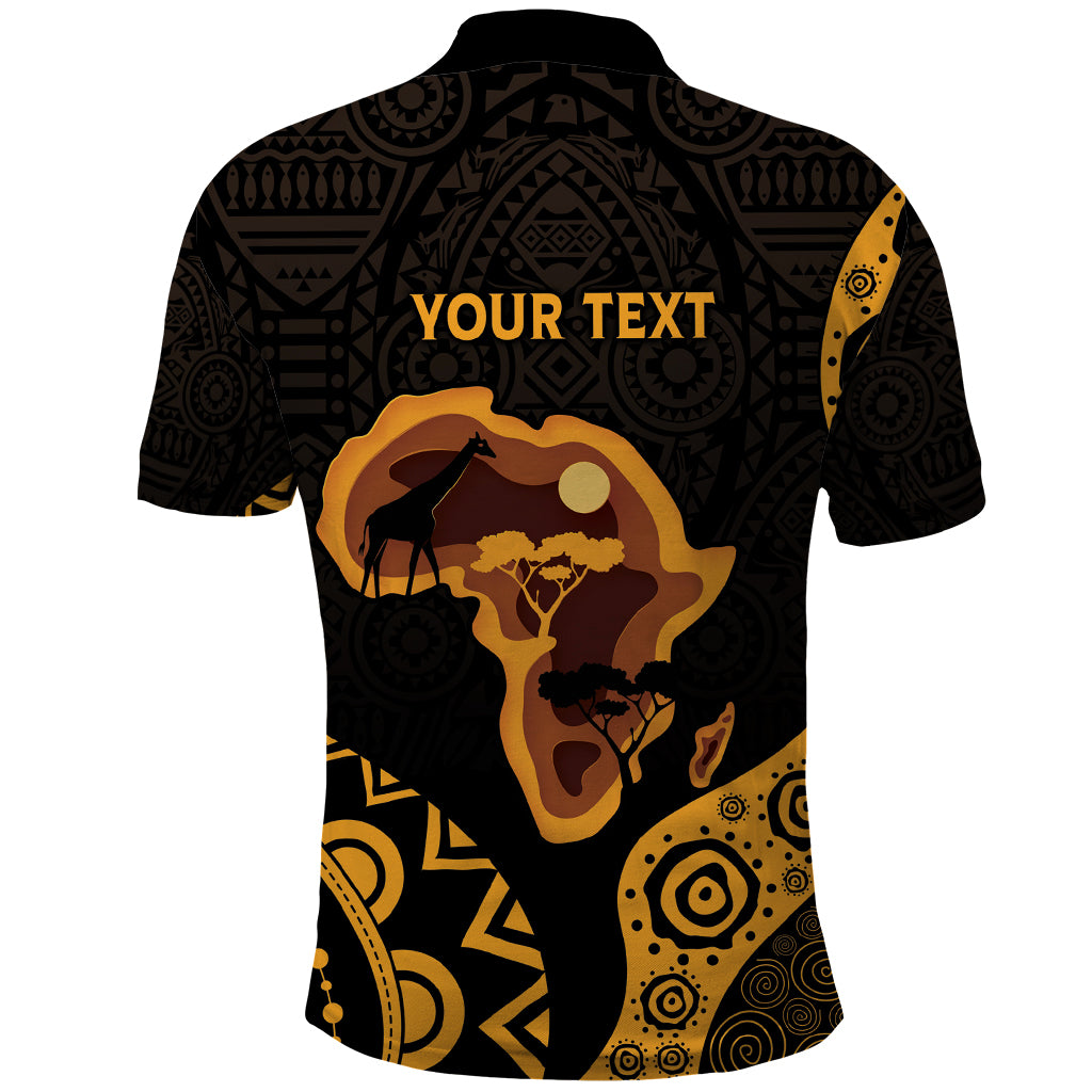 Africa Day Personalized Polo Shirt Ethnic Retro Style - Wonder Print Shop