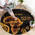 Africa Day Personalized Round Carpet Ethnic Retro Style