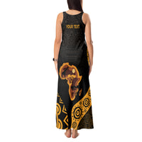 Africa Day Personalized Tank Maxi Dress Ethnic Retro Style - Wonder Print Shop