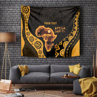 Africa Day Personalized Tapestry Ethnic Retro Style - Wonder Print Shop
