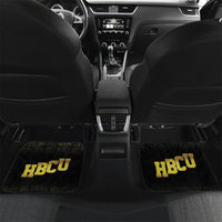 HBCU Grad Personalized Queen Poker Card Car Mats Golden Pattern