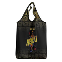 HBCU Grad Personalized Queen Poker Card Grocery Bag Golden Pattern