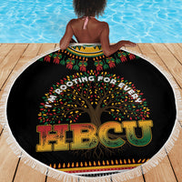 I'm Rooting For Every HBCU Dashiki Style Beach Blanket