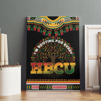 I'm Rooting For Every HBCU Dashiki Style Canvas Wall Art
