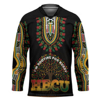I'm Rooting For Every HBCU Dashiki Style Hockey Jersey