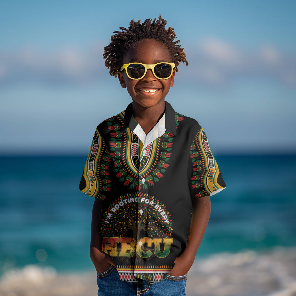 I'm Rooting For Every HBCU Dashiki Style Kid Hawaiian Shirt