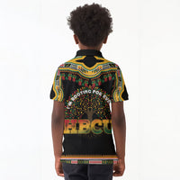 I'm Rooting For Every HBCU Dashiki Style Kid Polo Shirt