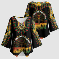 I'm Rooting For Every HBCU Dashiki Style Kimono Sleeve Blouse