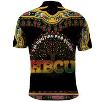I'm Rooting For Every HBCU Dashiki Style Polo Shirt