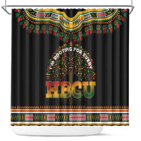 I'm Rooting For Every HBCU Dashiki Style Shower Curtain