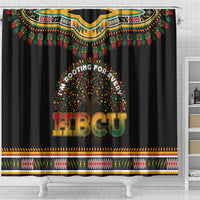I'm Rooting For Every HBCU Dashiki Style Shower Curtain