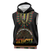 I'm Rooting For Every HBCU Dashiki Style Sleeveless Hoodie
