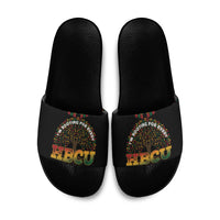 I'm Rooting For Every HBCU Dashiki Style Slide Sandals