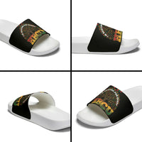 I'm Rooting For Every HBCU Dashiki Style Slide Sandals