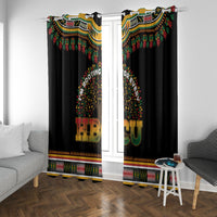 I'm Rooting For Every HBCU Dashiki Style Window Curtain