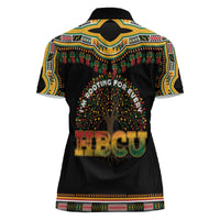 I'm Rooting For Every HBCU Dashiki Style Women Polo Shirt