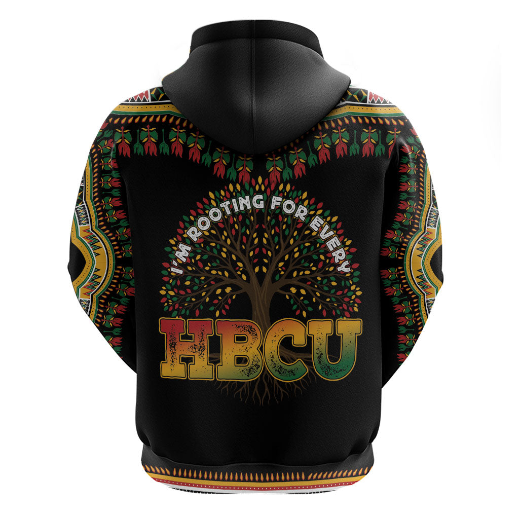 I'm Rooting For Every HBCU Dashiki Style Zip Hoodie