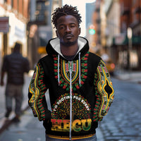 I'm Rooting For Every HBCU Dashiki Style Zip Hoodie