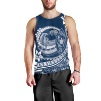 polynesian-plumeria-men-tank-top-ride-the-waves-navy-blue