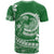 Polynesian Plumeria T Shirt Ride The Waves - Green - Wonder Print Shop