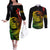 polynesian-plumeria-couples-matching-off-the-shoulder-long-sleeve-dress-and-long-sleeve-button-shirts-ride-the-waves-reggae