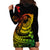Polynesian Plumeria Hoodie Dress Ride The Waves - Reggae - Wonder Print Shop