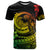 Polynesian Plumeria T Shirt Ride The Waves - Reggae - Wonder Print Shop
