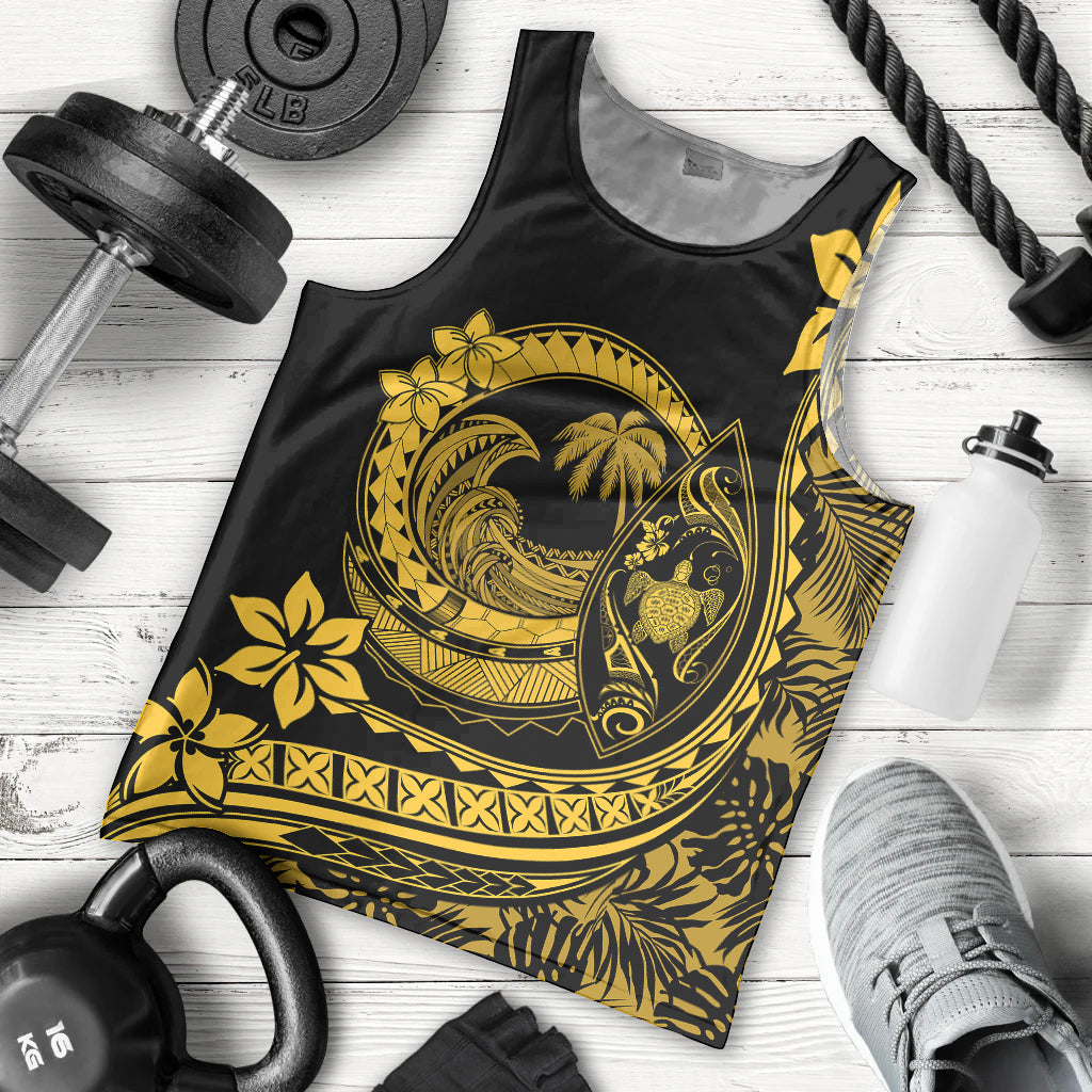 polynesian-plumeria-men-tank-top-ride-the-waves-yellow
