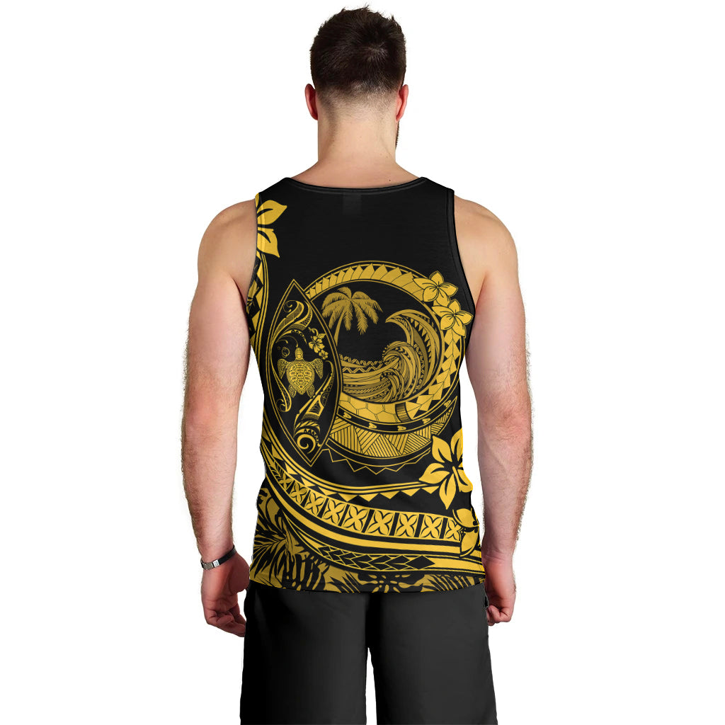 polynesian-plumeria-men-tank-top-ride-the-waves-yellow