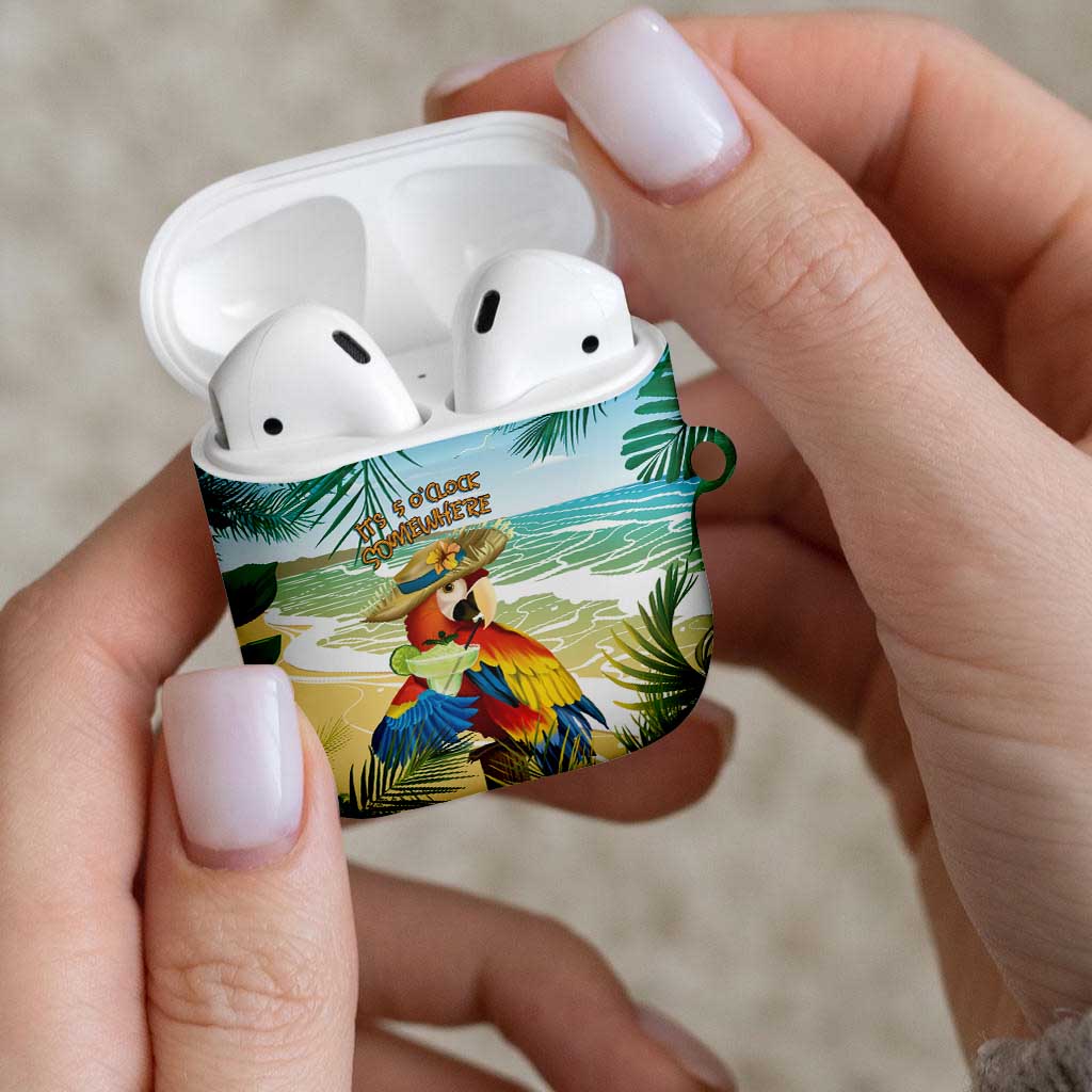 Aloha Hawaii It's 5 o'clock Somewhere AirPods Case - Wonder Print Shop