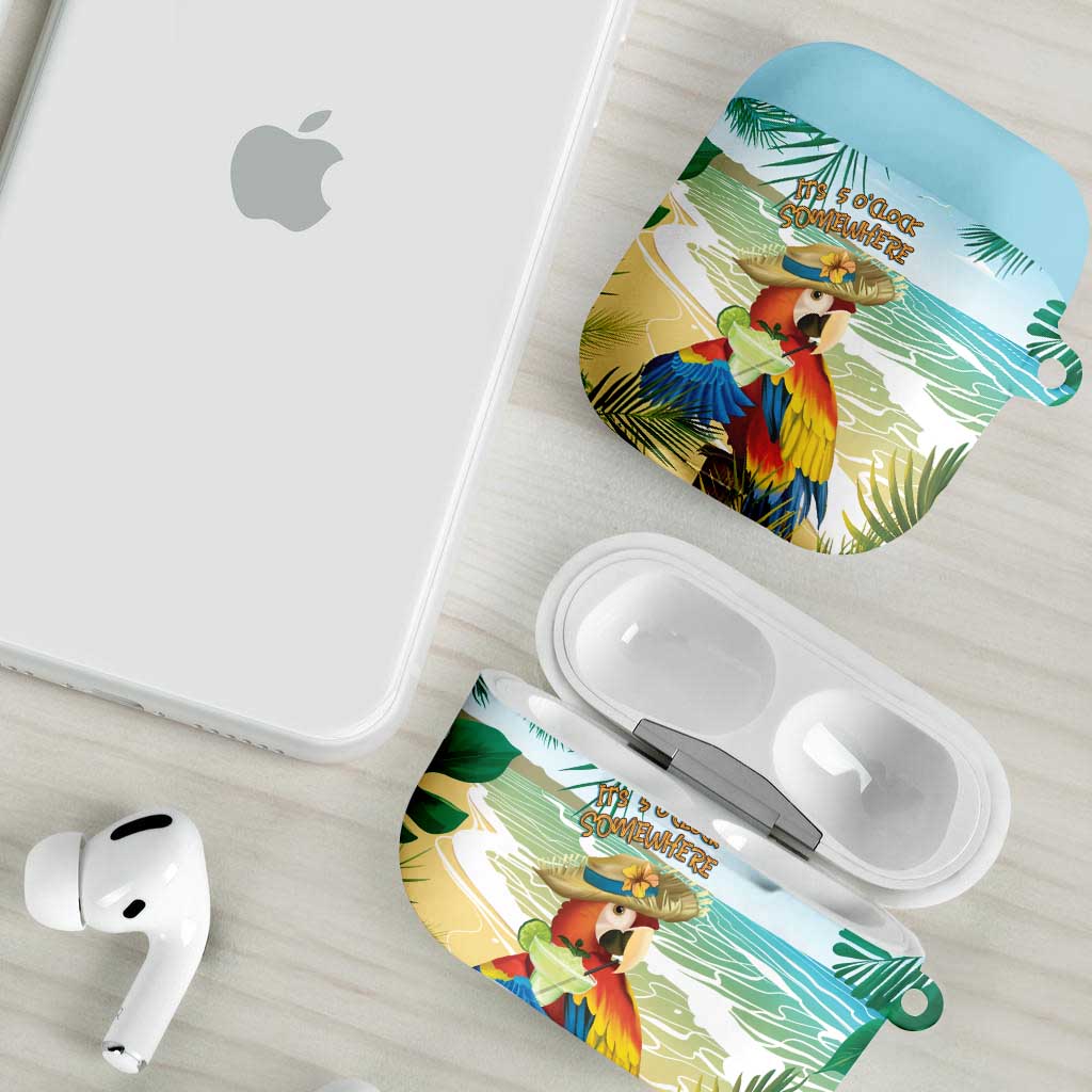 Aloha Hawaii It's 5 o'clock Somewhere AirPods Case - Wonder Print Shop
