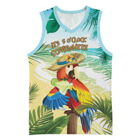 Aloha Hawaii It's 5 o'clock Somewhere Basketball Jersey - Wonder Print Shop