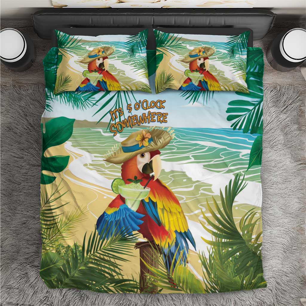 Aloha Hawaii It's 5 o'clock Somewhere Bedding Set - Wonder Print Shop