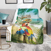 Aloha Hawaii It's 5 o'clock Somewhere Blanket - Wonder Print Shop